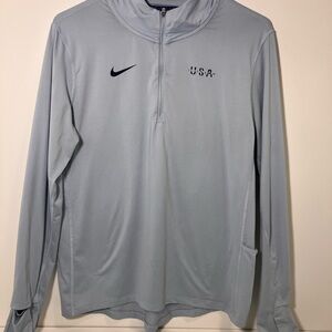 Nike Team USA Blue Quarter Zip women’s medium